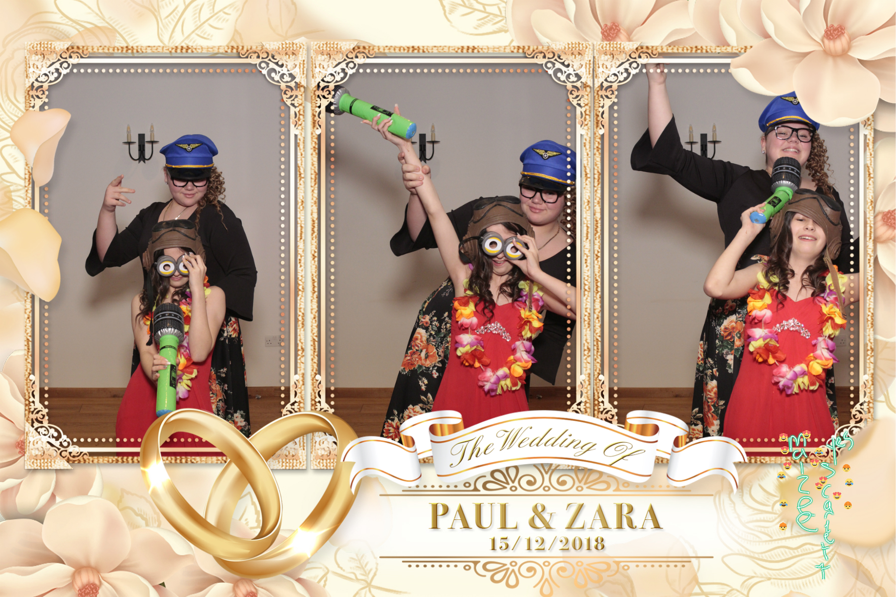 Paul & Zara's Wedding | View more photos from the event at gallery.myphotoboothexperience.co.uk/u/MyPhotoBoothExperienceLtd/Paul-Zaras-Wedding